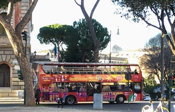 Достопримечательности Рима на туристических автобусах