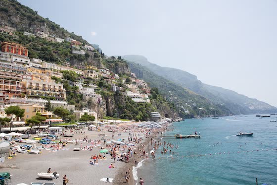 Италия в августе - пляжи