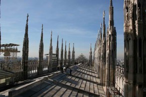Крыша собора Duomo