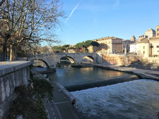Рим в январе