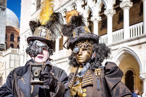 Карнавал в Венеции в марте