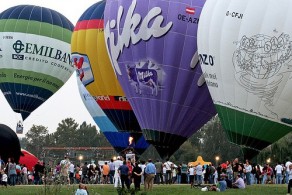 Фестиваль воздушных шаров в Ферраре, фото, Италия