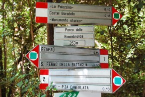 Дорога к Кастелло Бараделло, фото, Комо, Италия