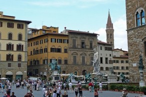Площадь Синьории, фото, Флоренция, Тоскана, Италия