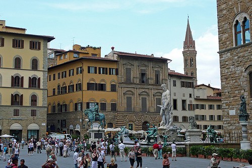 Площадь Синьории во Флоренции