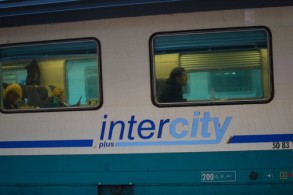 Междугородний поезд, фото, Италия