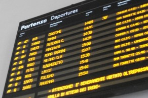 Расписание поездов, фото, Италия
