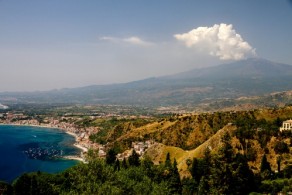 Таормина, фото, Вулкан Этна, Сицилия, Италия