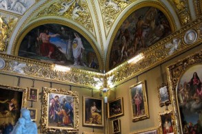 Залы в Галерее Уффици, фото, Флоренция, Тоскана, Италия