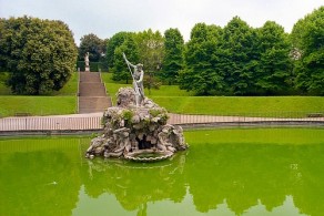 Сады Боболи, фото, Дворец Питти, Флоренция, Италия