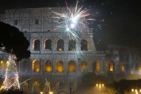 Новый год в Риме, фото, Рим, Италия