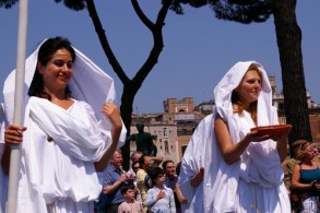 Апрель в Риме, фото, Конкурс Богиня Рима, Италия