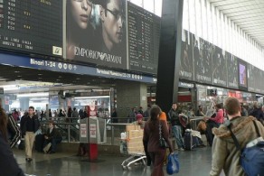 Термини, фото, главный железнодорожный вокзал Рима, Италия