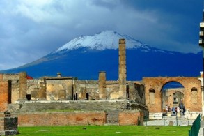 Вулкан Везувий, фото, Помпеи, Кампания, Италия