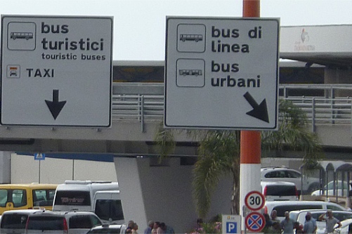 Автобусы из аэропорта Катания в город