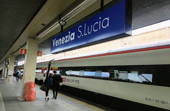 Венеция Санта Лючия вокзал