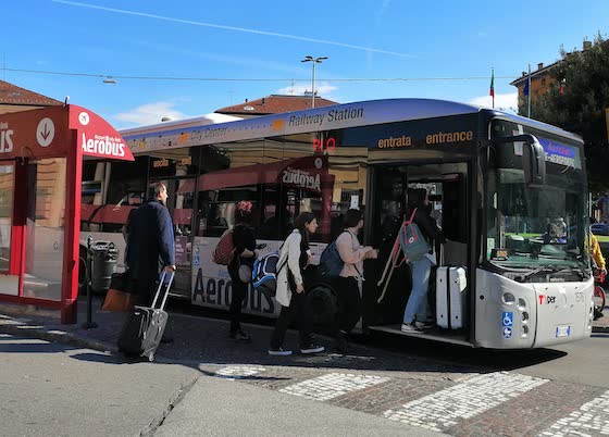 Автобус в Болонье