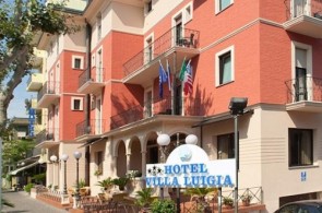 Лучшие отели Римини 3 звезды, фото, отель Villa Luigia, Римини, Италия
