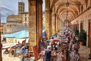 Гид во Флоренции, фото, антикварный рынок в Ареццо, экскурсии из Флоренции, Италия