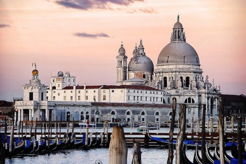 Экскурсии по Венеции с гидом, фото, Собор Санта-Мария делла Салюте, Гранд-канал, Венеция, Италия