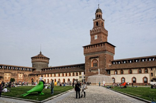 Русскоговорящий гид в Милане, фото, Замок Сфорца, Милан, Италия