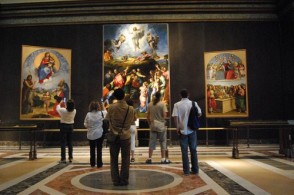 Музеи Ватикана, фото, Пинакотека, Ватикан, Рим, Италия