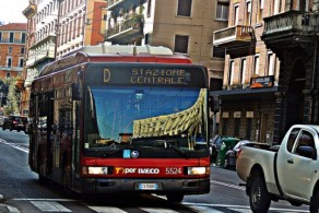 Автобусы из аэропорта Болоньи, фото, автобусная компания TPER, Болонья, Италия