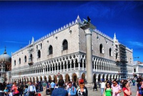 Дворцы Венеции, фото, Дворец Дожей, Палаццо Дукале, площадь Сан-Марко, Венеция, Италия