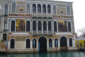 Дворцы Венеции, фото, Палаццо Дарио, Гранд-канале, Венеция, Италия
