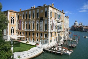 Дворцы Венеции, фото, Палаццо Фоскари, Гранд-канале, Венеция, Италия