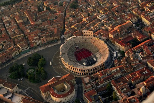 История амфитеатра в Вероне
