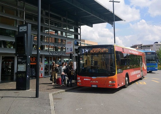 Автобусы из аэропорта Орио аль Серио - Милан