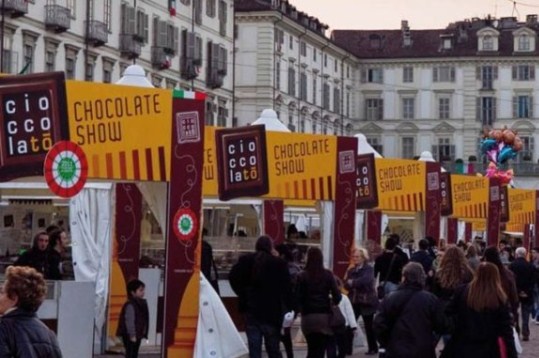 Фестиваль шоколада в Турине