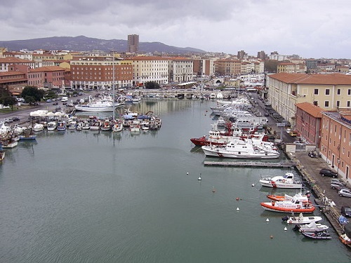 Старый порт Ливорно, Италия