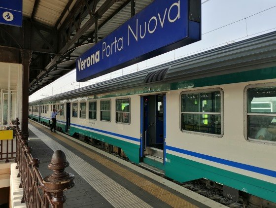 Поезд Верона-Венеция
