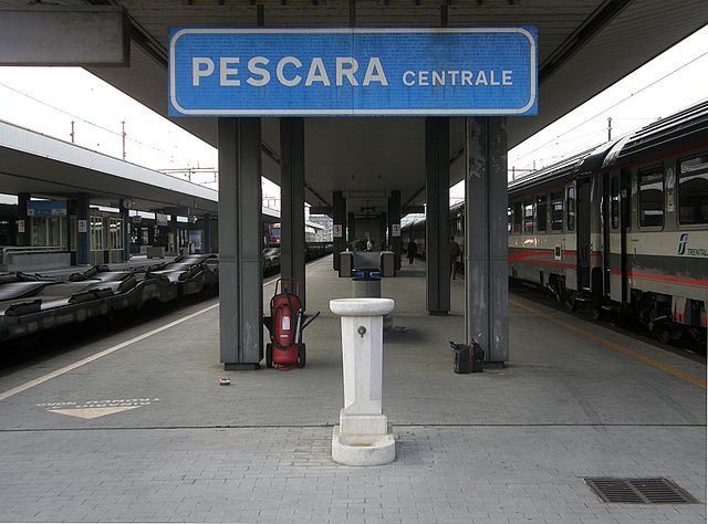 Железнодорожная станция в Пескаре