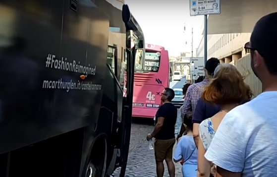 Автобусы в аутлеты Рима