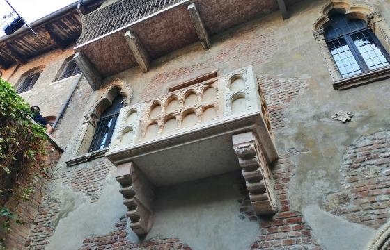 Балкон Джульетты в Вероне
